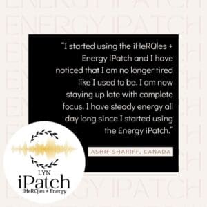 iPatch Energy Testimonial