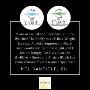 iPatch stress and weight loss Testimonial