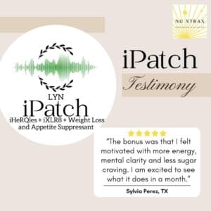 iPatch weight loss 3 Testimonial